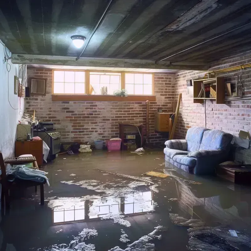 Flooded Basement Cleanup in Paris, AR